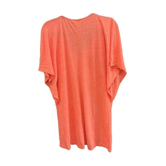 Lilly Pulitzer Womens Orange Keyhole Embroidered Cover Up Swimwear Size Small - Picture 5 of 11